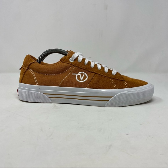 Vans Other - Vans Wayvee Skateboarding Shoes Brown Suede Canvas PopCush Men’s 8.5 / 7.5 UK